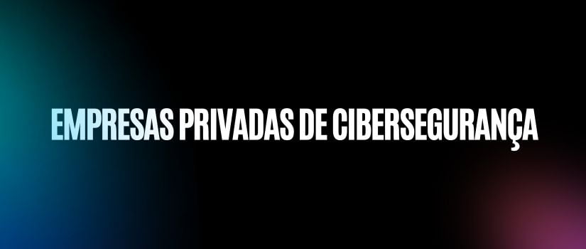 Empresas privadas de cibersegurança